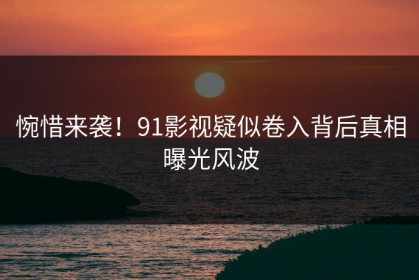 惋惜来袭！91影视疑似卷入背后真相曝光风波