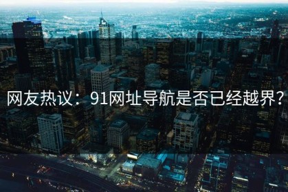 网友热议：91网址导航是否已经越界？
