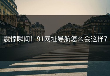 震惊瞬间！91网址导航怎么会这样？