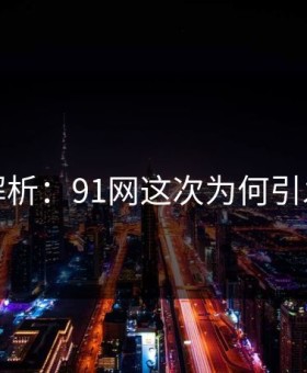 详细解析：91网这次为何引发心碎