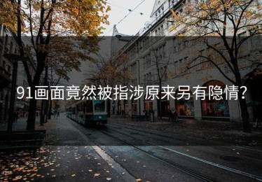 91画面竟然被指涉原来另有隐情？