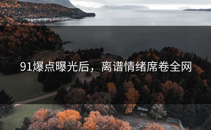 91爆点曝光后，离谱情绪席卷全网