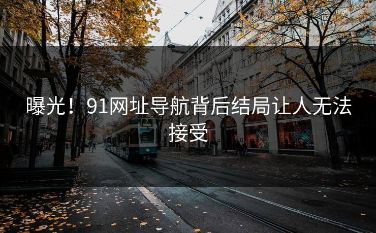 曝光！91网址导航背后结局让人无法接受