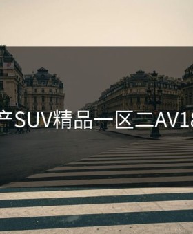 国产SUV精品一区二AV18款